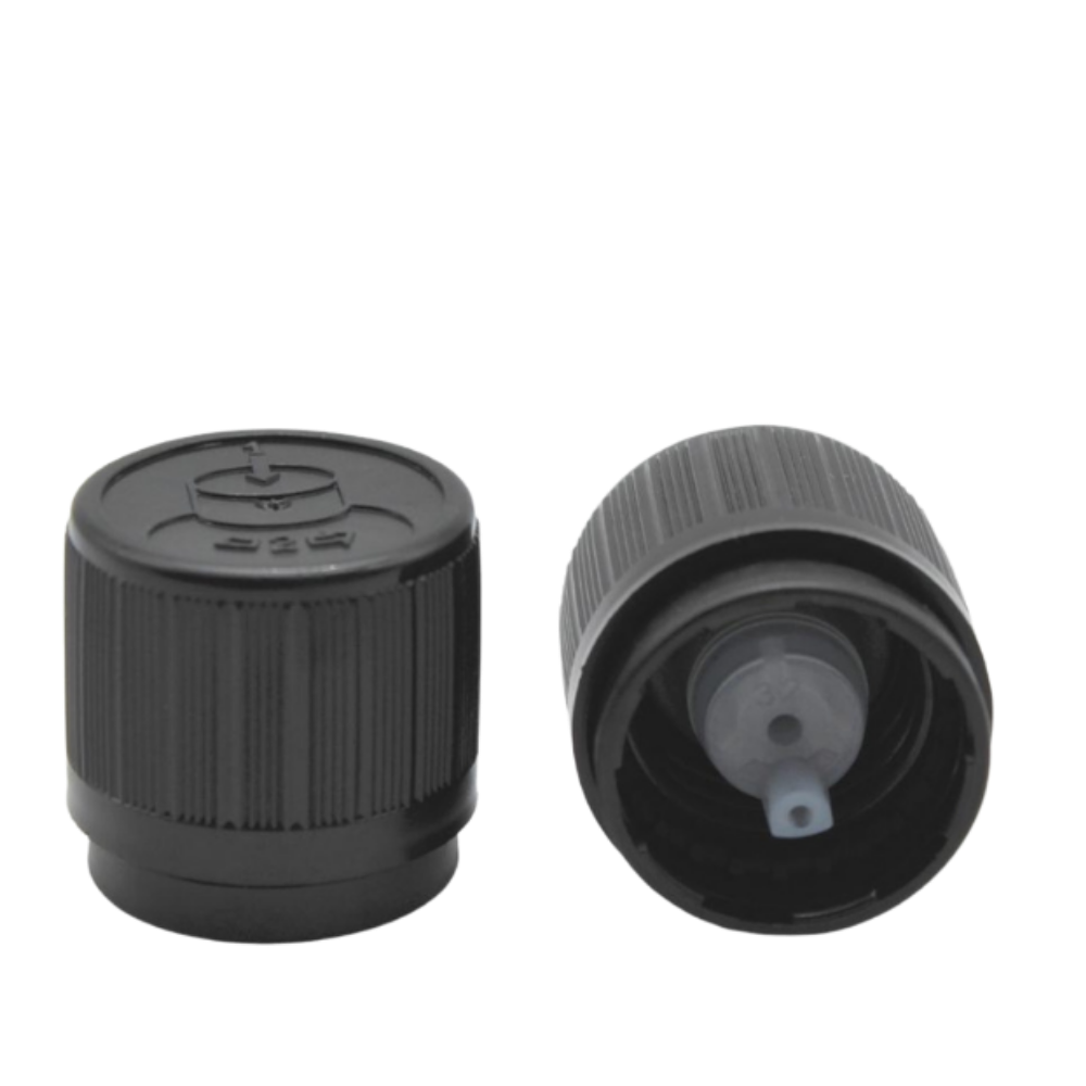 Senkrechttropfermontur 2,0mm schwarz, DIN18