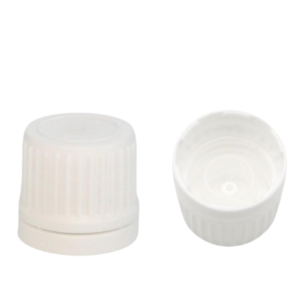 Dosierverschluss weiß mit Spritzeinsatz, DIN18