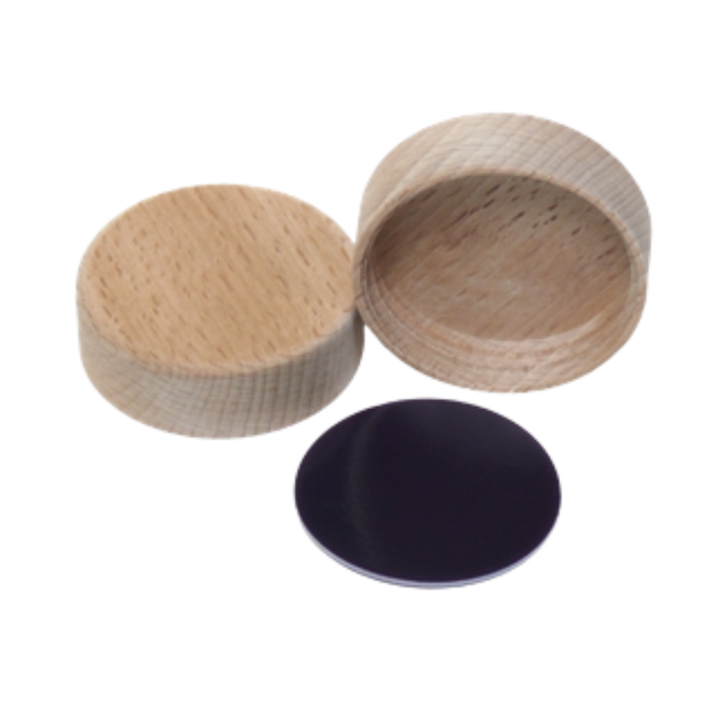 Holzverschluss für 30ml Glastiegel