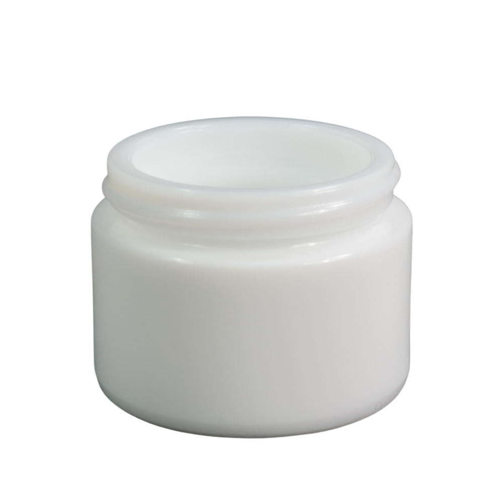 30ml Glastiegel opal