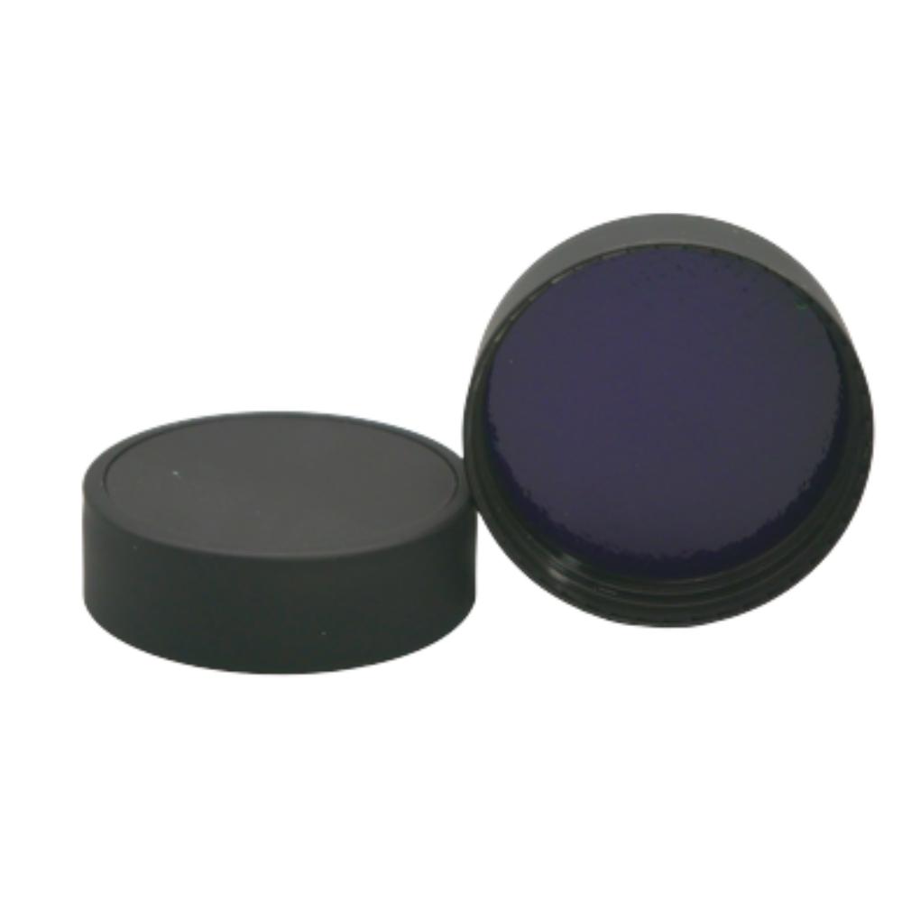 Verschluss schwarzmatt für WIM Glastiegel