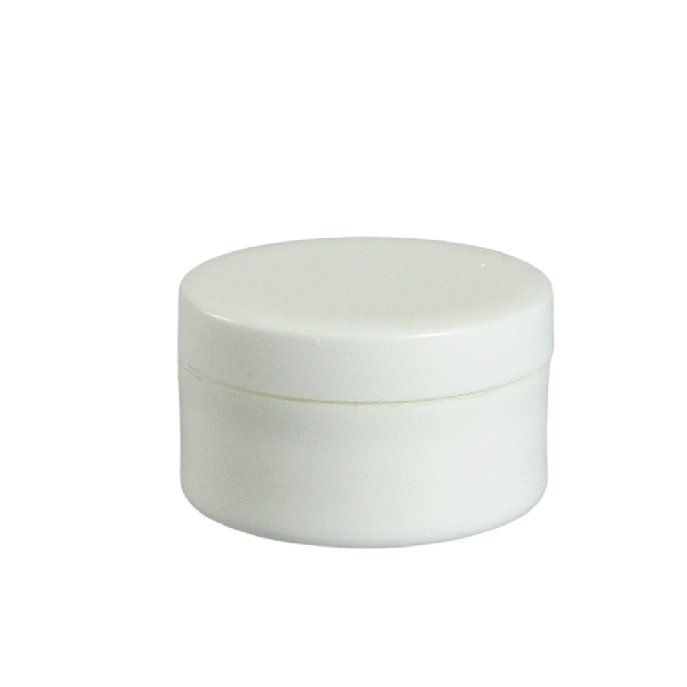 5g/6ml Schraubdose weiß mit weißem Verschluss