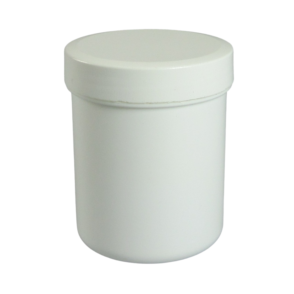 50g/60ml Schraubdose weiß mit weißem Verschluss