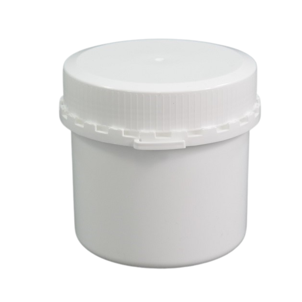 200g/250ml Schraubdose OV weiß mit Sicherheitsverschluss