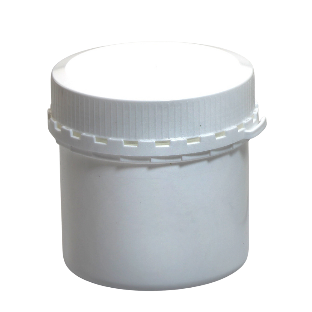 400g/500ml Schraubdose OV weiß mit Sicherheitsverschluss