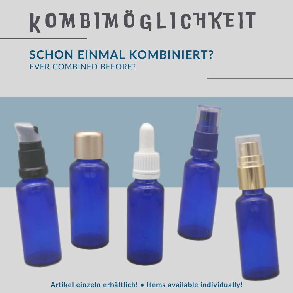 30ml Blauglasflasche – Bild 2
