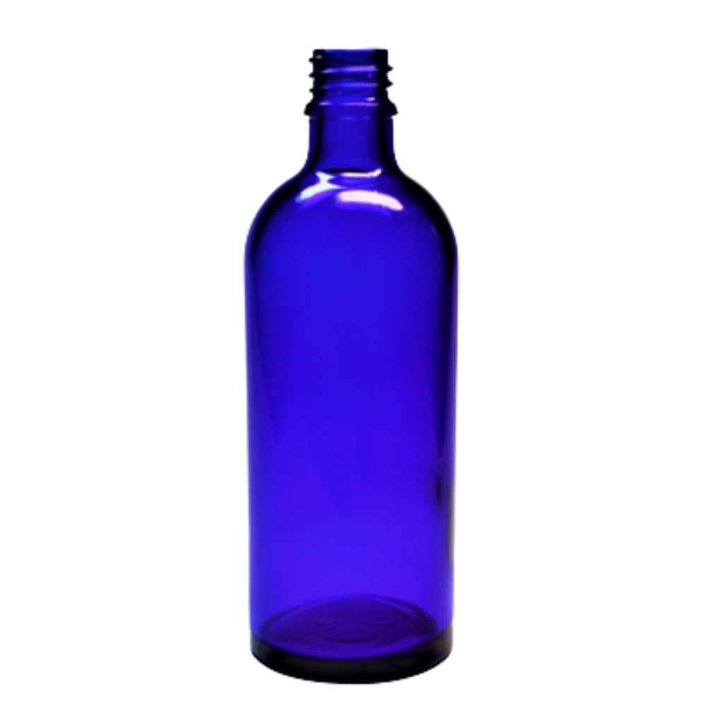 100ml Blauglasflasche